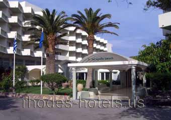 Apollo Beach Hotel Entrance