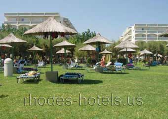 Apollo Beach Hotel Garden