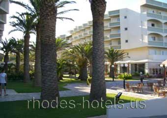 Rhodes Apollo Beach Hotel Garden