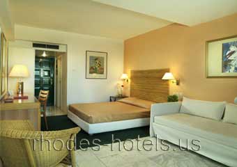 Dionysos Hotel Guestroom