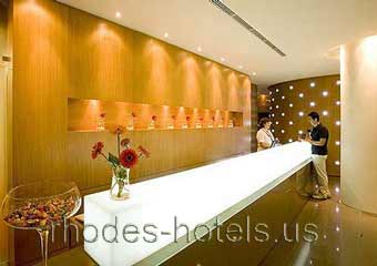 Eden Roc Hotel Rhodes Reception