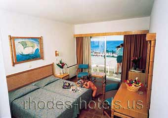 Espeerides Beach Hotel Rhodes Guestroom