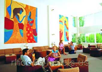 Esperides Beach Hotel Rhodes Lounge