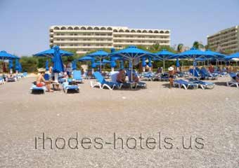 Esperos Palace Hotel View From Beach