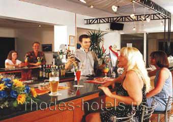 Lardos Bay Rhodes Bar