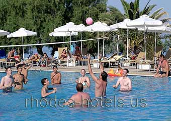 Louis Colossos Beach Hotel Pool Rhodes