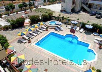 Mon Repos Hotel Rhodes Pool