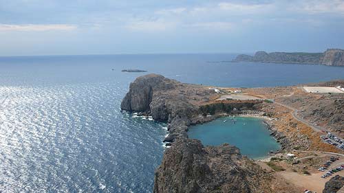 Acropolis Lindos View