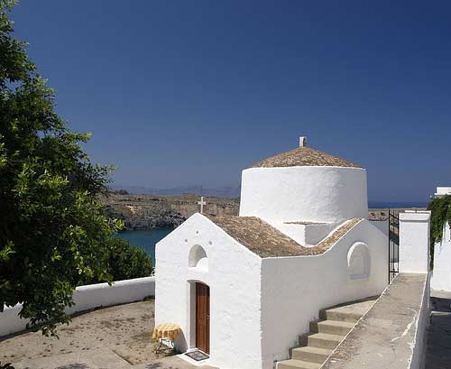 Church Lindos Rhodes