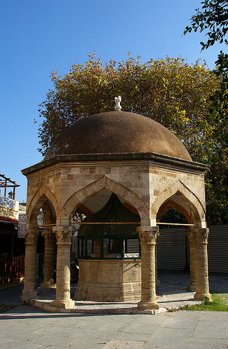 Fountain Old Town Rhodes