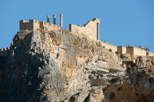 Rhodes Lindos Castle