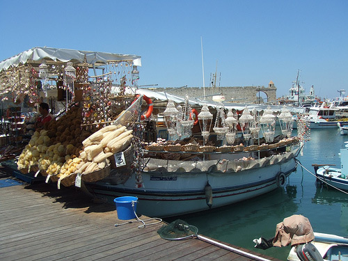 Rhodes Port Boats