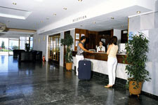 Aquarium Hotel-Rhodes-reception