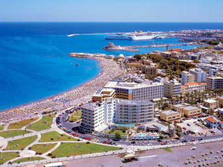 Cactus hotel rhodes - Cactus hotel view