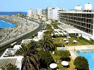 Rhodos grand hotel -Rhodes island Greece - Rhodes Grand Mitsis hotel pool