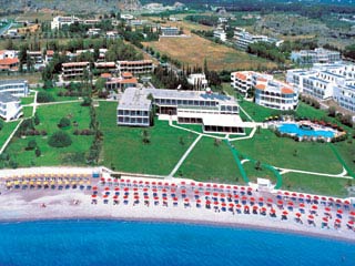 Kolymbia Beach hotel rhodes Greece Kolymbia Beach hotel exterior