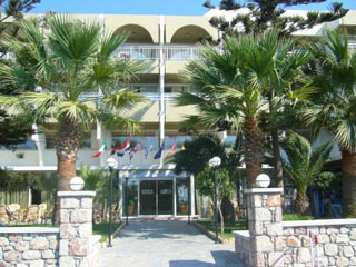 Sirene Beach hotel rhodes Greece Sirene Beach hotel exterior