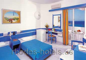Rhodos Beach Hotel Guestroom