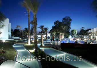 Rhodes Hotel Rodos Palace Lagoon Area